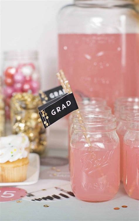 pink graduation party